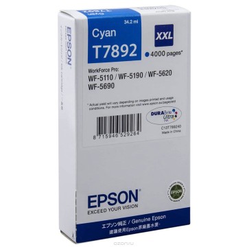 Kasetė Epson T7892 HC...