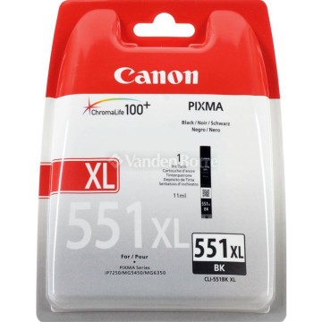 Kasetė Canon CLI-551XL BK...