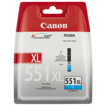 Kasetė Canon CLI-551XL CY...